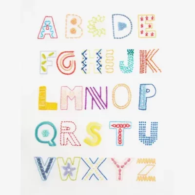 Stitch Alphabet