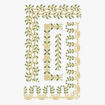 Vintage Vine Border